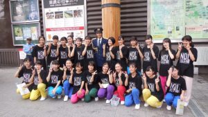 奈良県警交通安全啓発活動💃